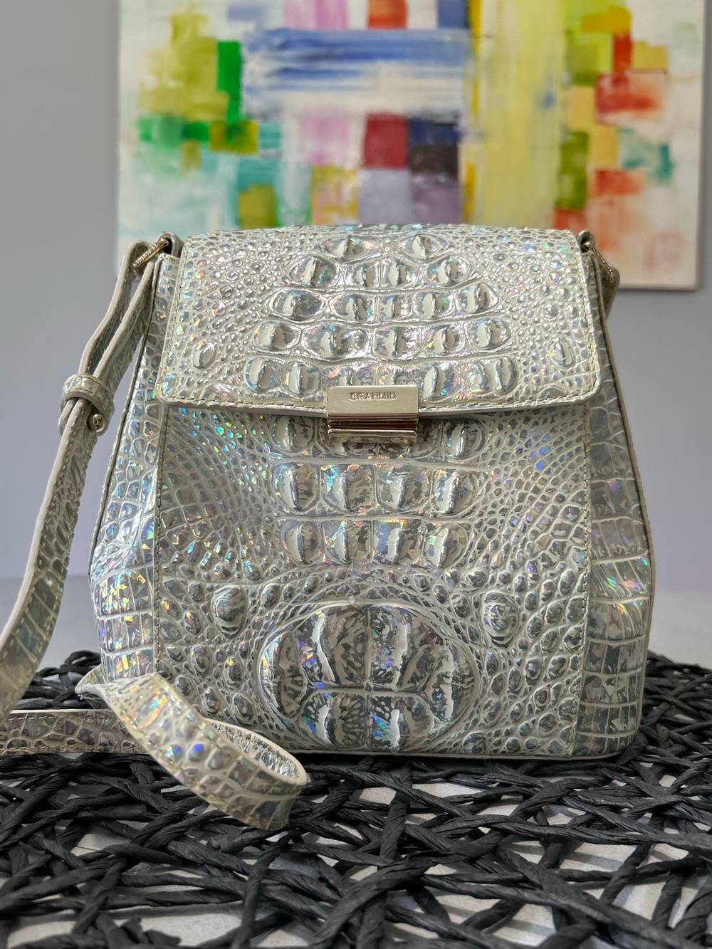 🦄 🦄 Brahmin Margo Reflect Melbourne Crossbody
